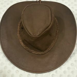 Kakaro Leather Kangaroo hat